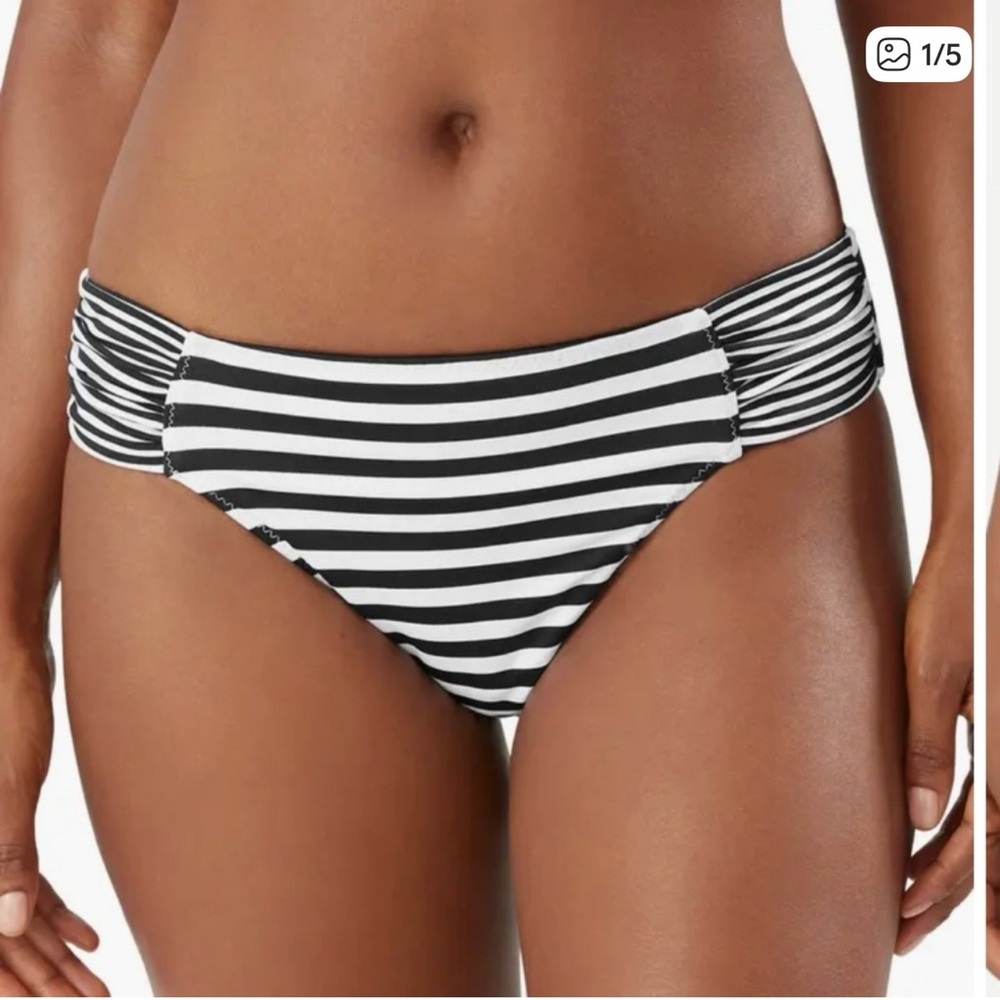 Tommy Bahama Reversible Breaker Bay Shirred Bikini Bottom